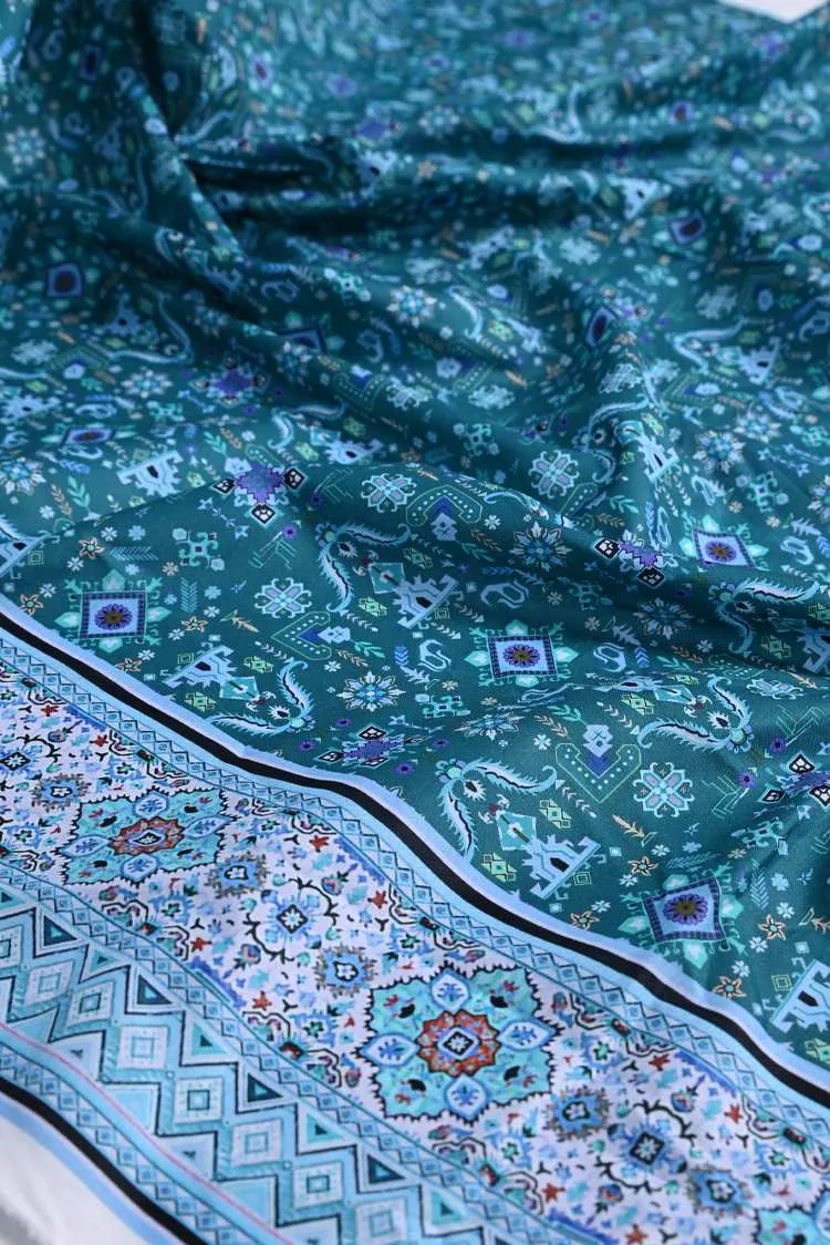 1-PC Kurti Unstitched Cambric Lawn