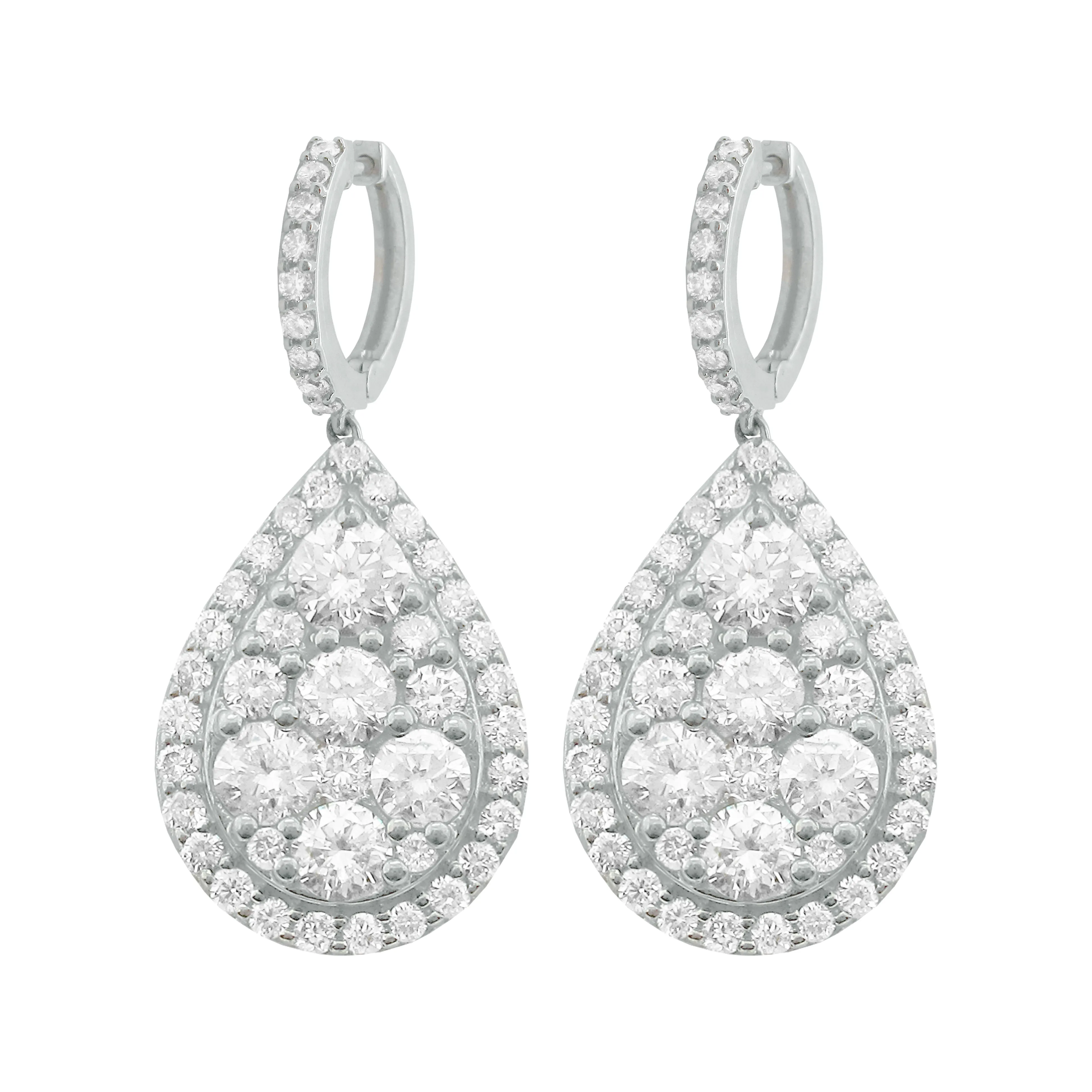 14K GOLD DIAMOND ARIELLA EARRINGS