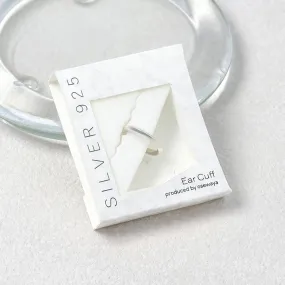 925 Silver Edged Ear Cuff