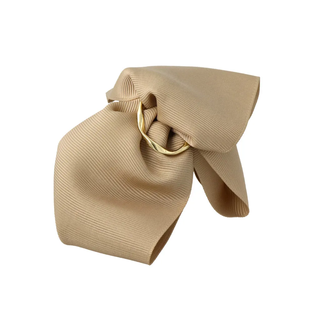Asymmetrical Bow Pony Hook