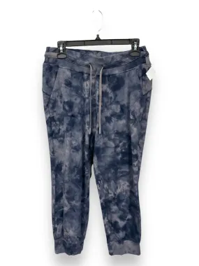 Athletic Capris By Lululemon In Tie Dye Print, Size: M