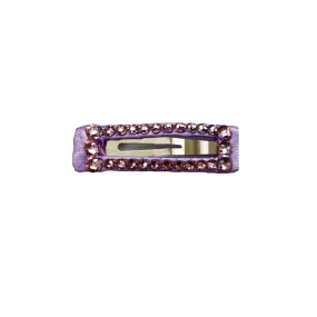 Bari Lynn Rectangle Clip - Lavender