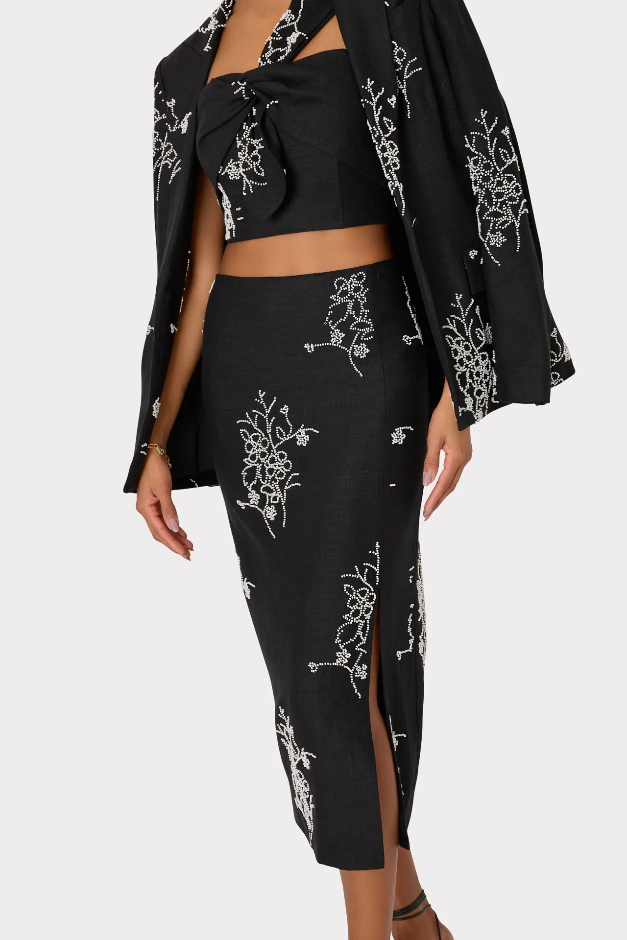Beaded Embroidery Top