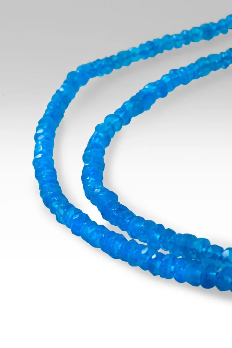 Beaded Neon Apatite Necklace™ in Watermark