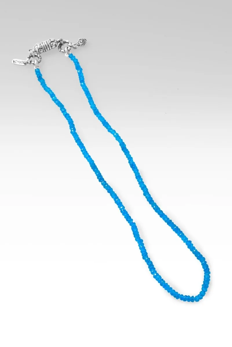Beaded Neon Apatite Necklace™ in Watermark