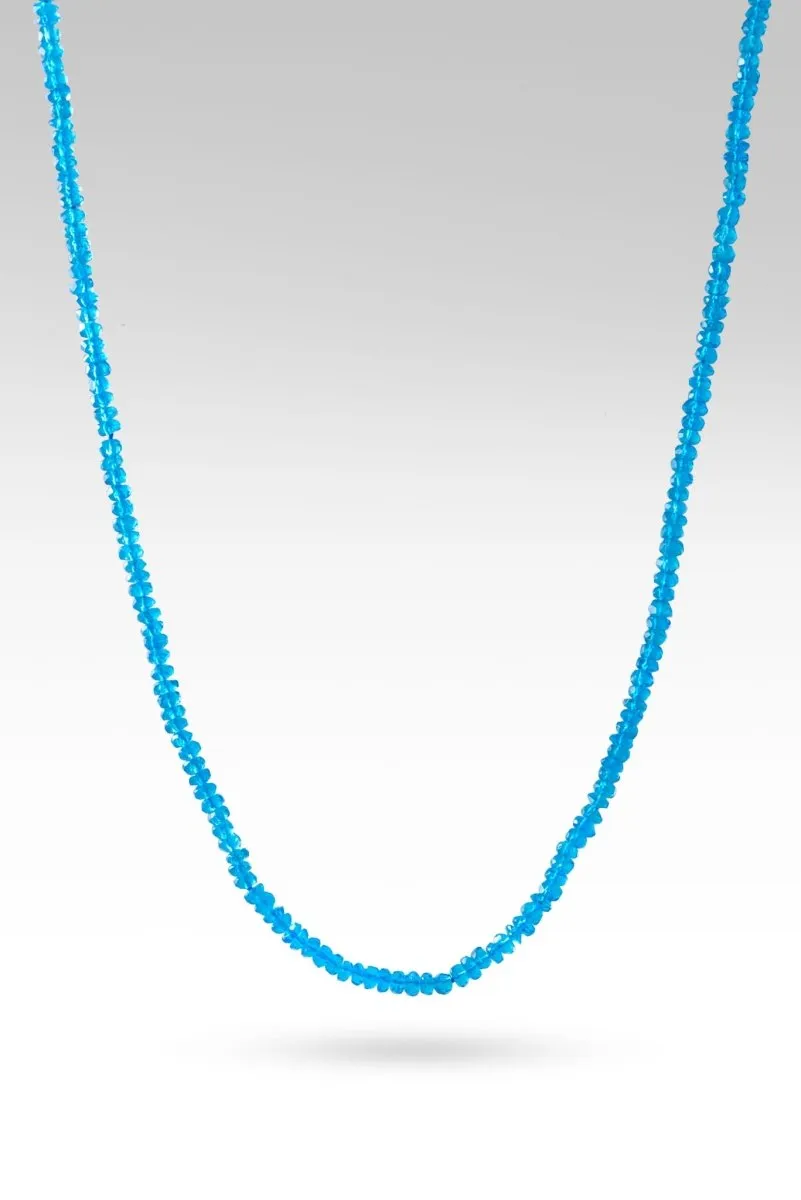 Beaded Neon Apatite Necklace™ in Watermark