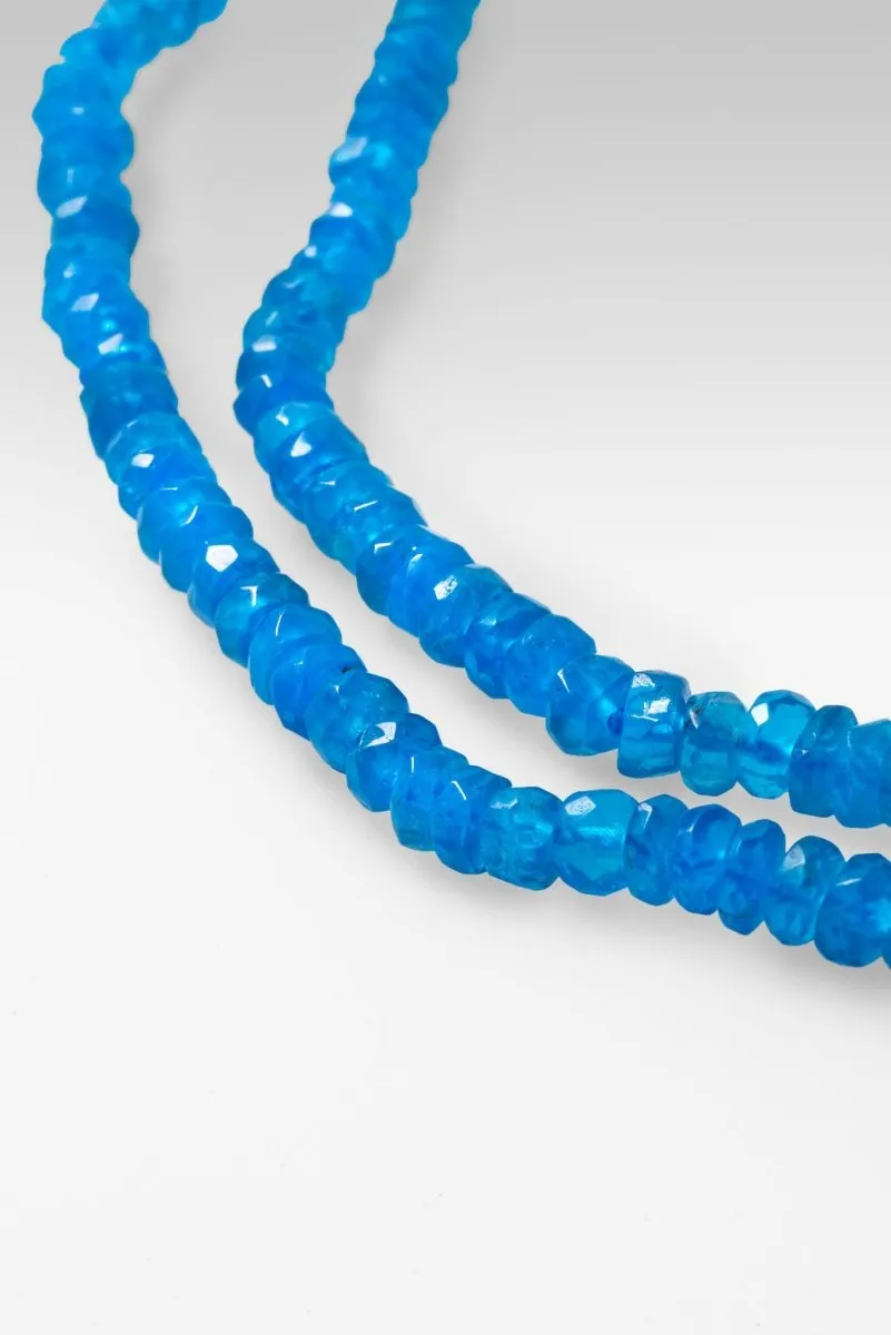Beaded Neon Apatite Necklace™ in Watermark