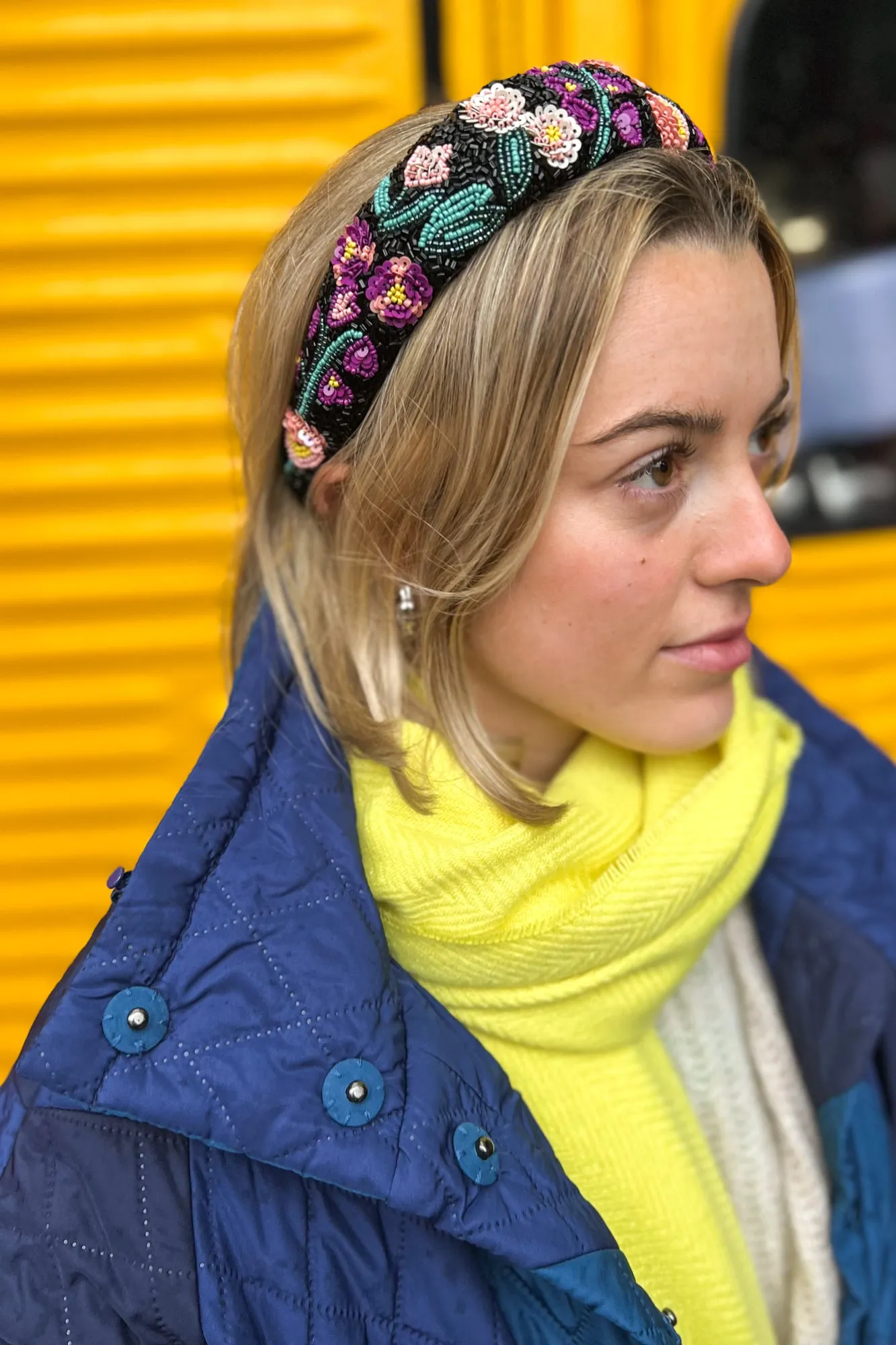 Beck Söndergaard Ivor Beaded Multi Colour Hairbrace