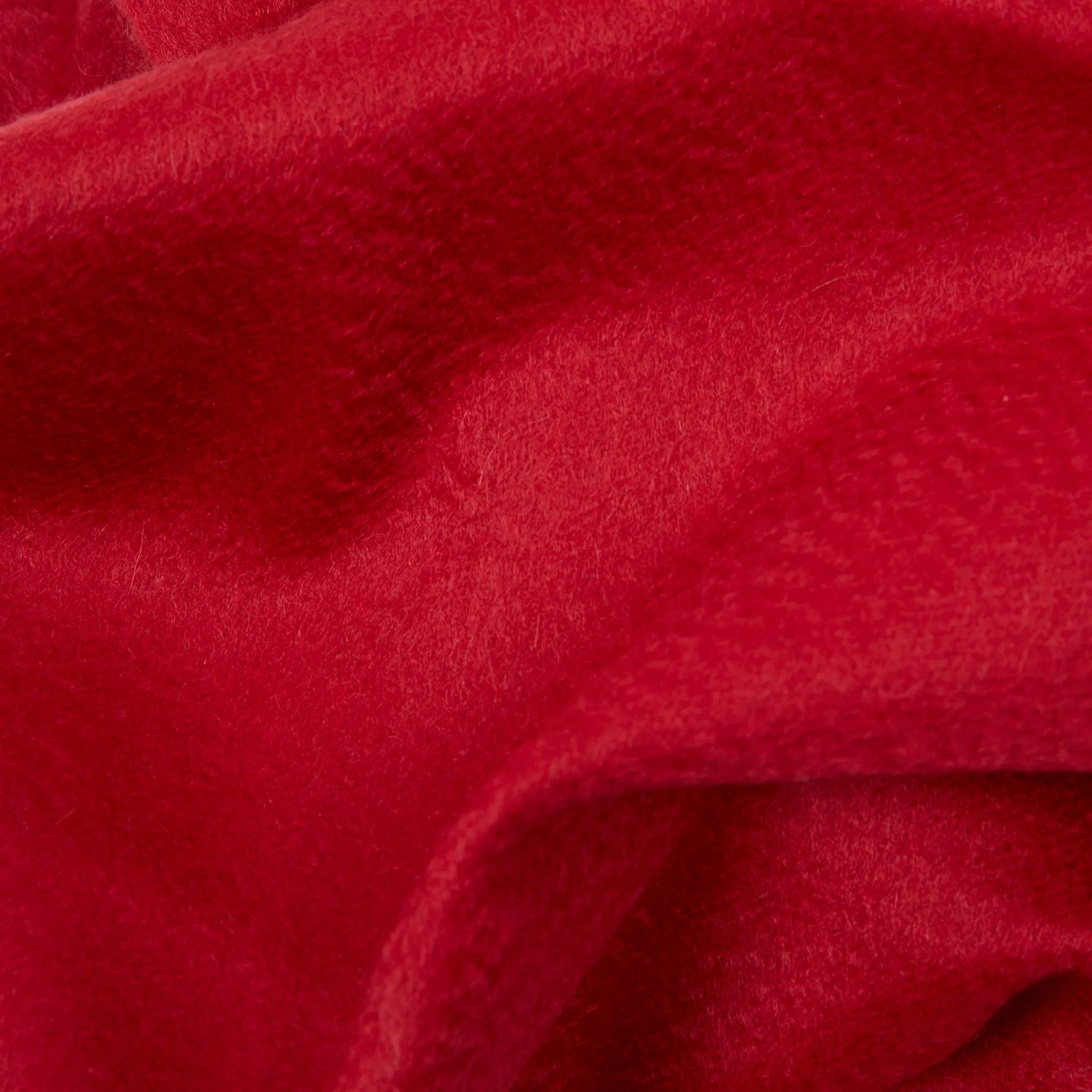 Begg & Co Arran Cashmere Scarf in Carmine