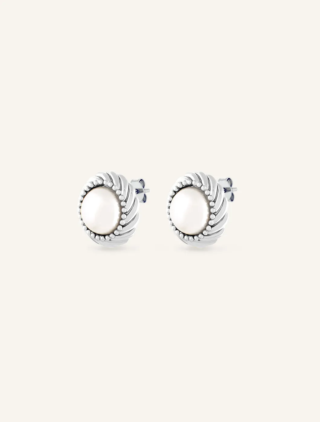 BOUCLES D'OREILLES PERLES CHUNKY