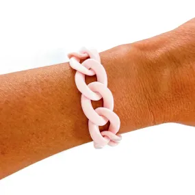 Chunky Acrylic Chain Link Bracelet