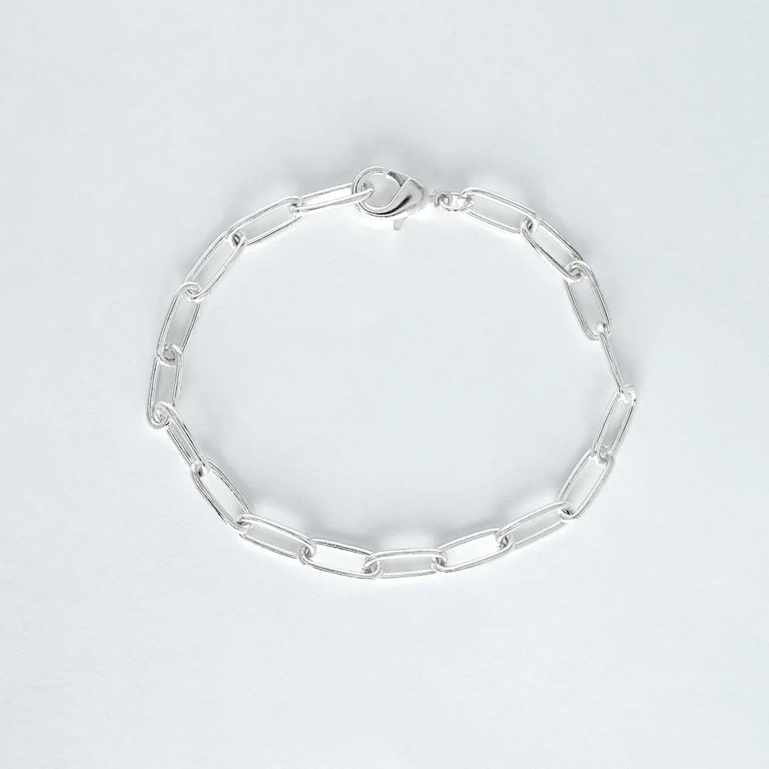 Chunky Paperclip Chain Bracelet