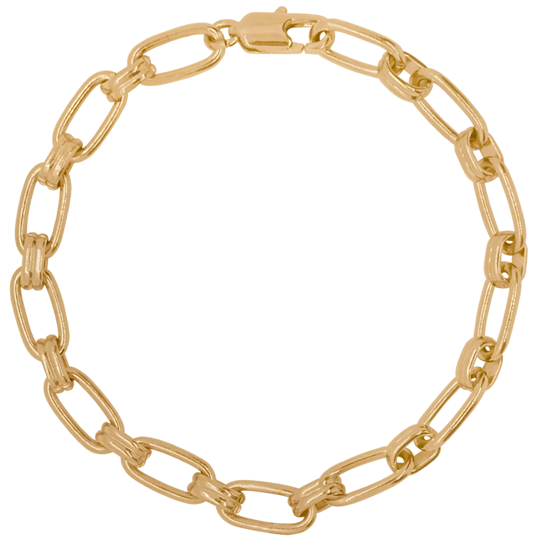 Chunky Paperclip Chain Bracelet