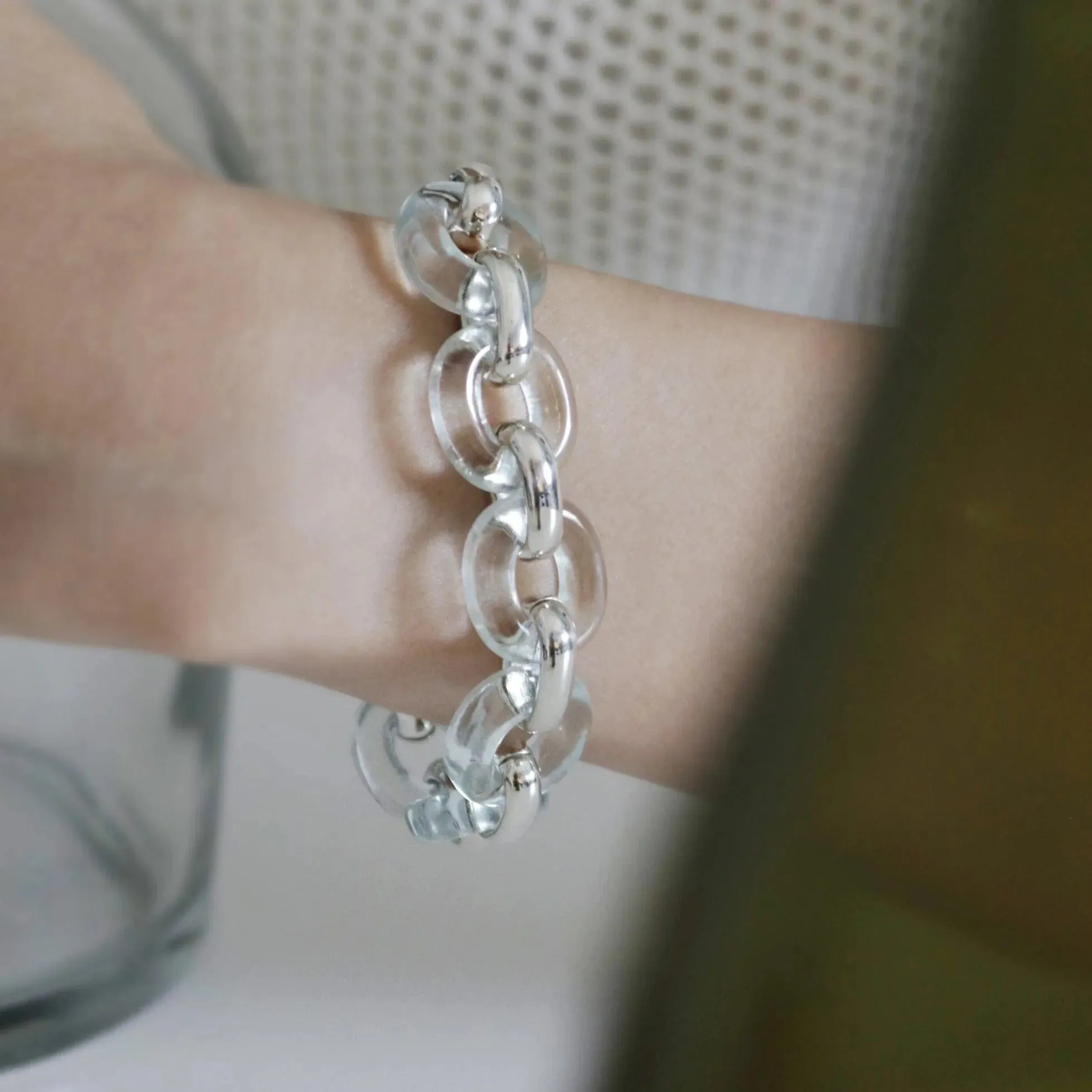 Connected Loop Bracelet
