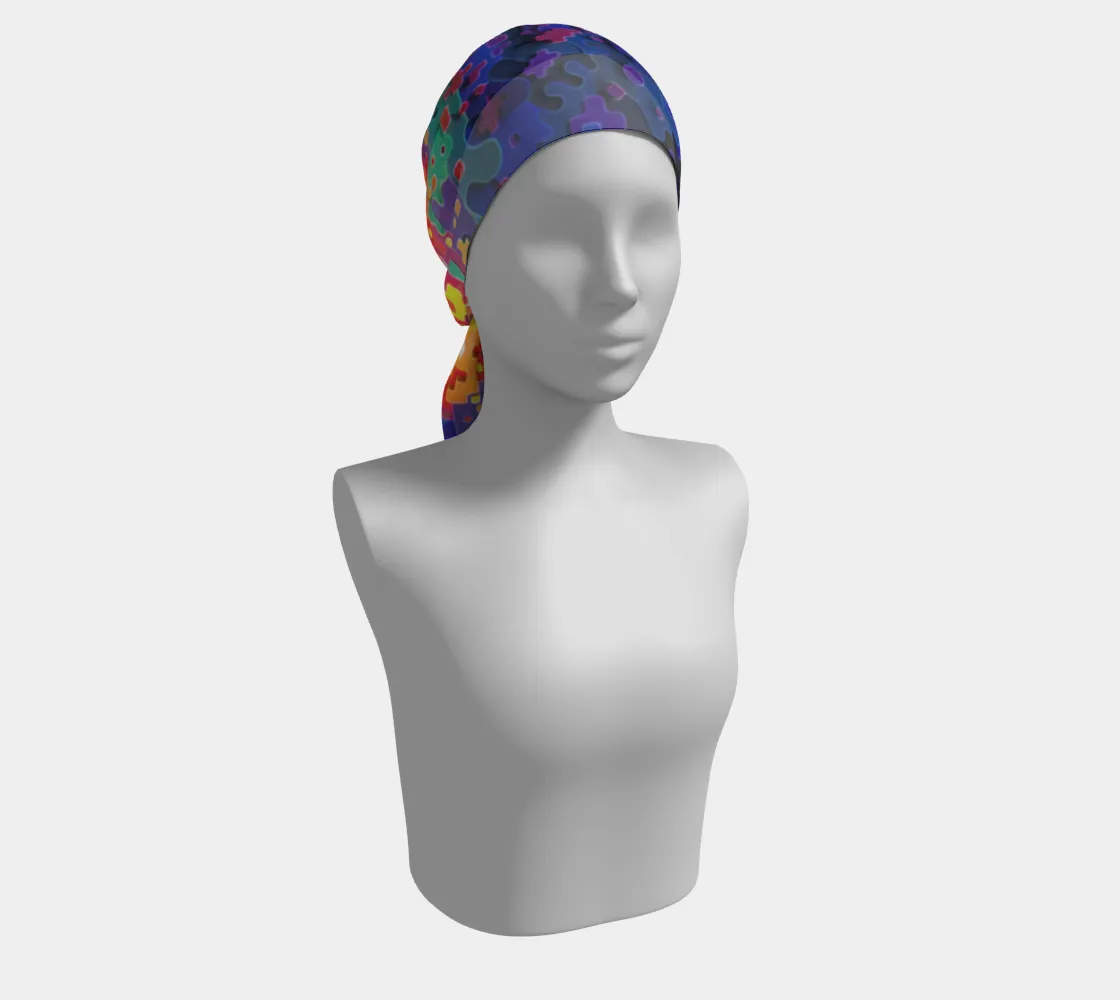 Deep Band | Long Scarf | TAS Visuals