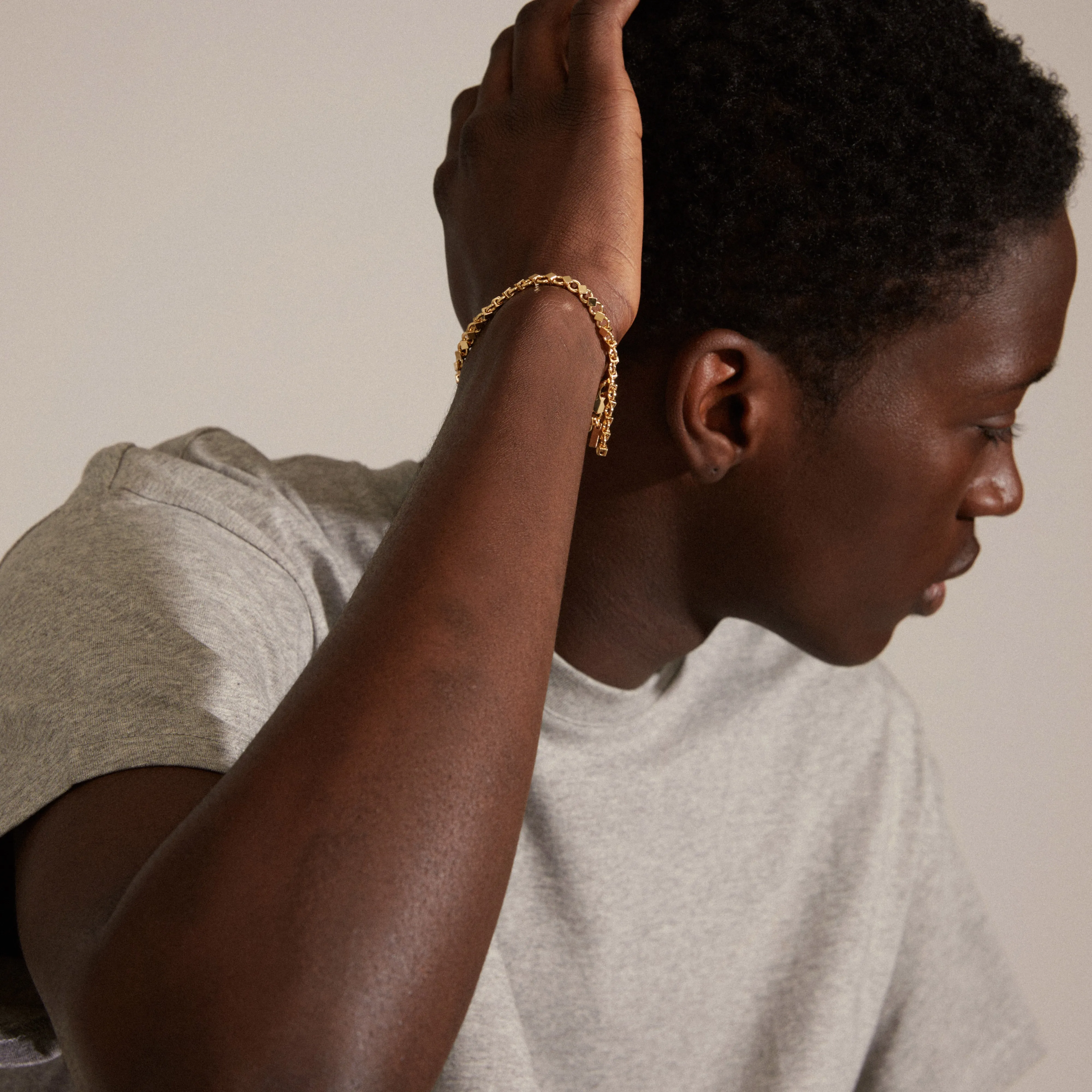DESIREE recycled bracelet gold-plated