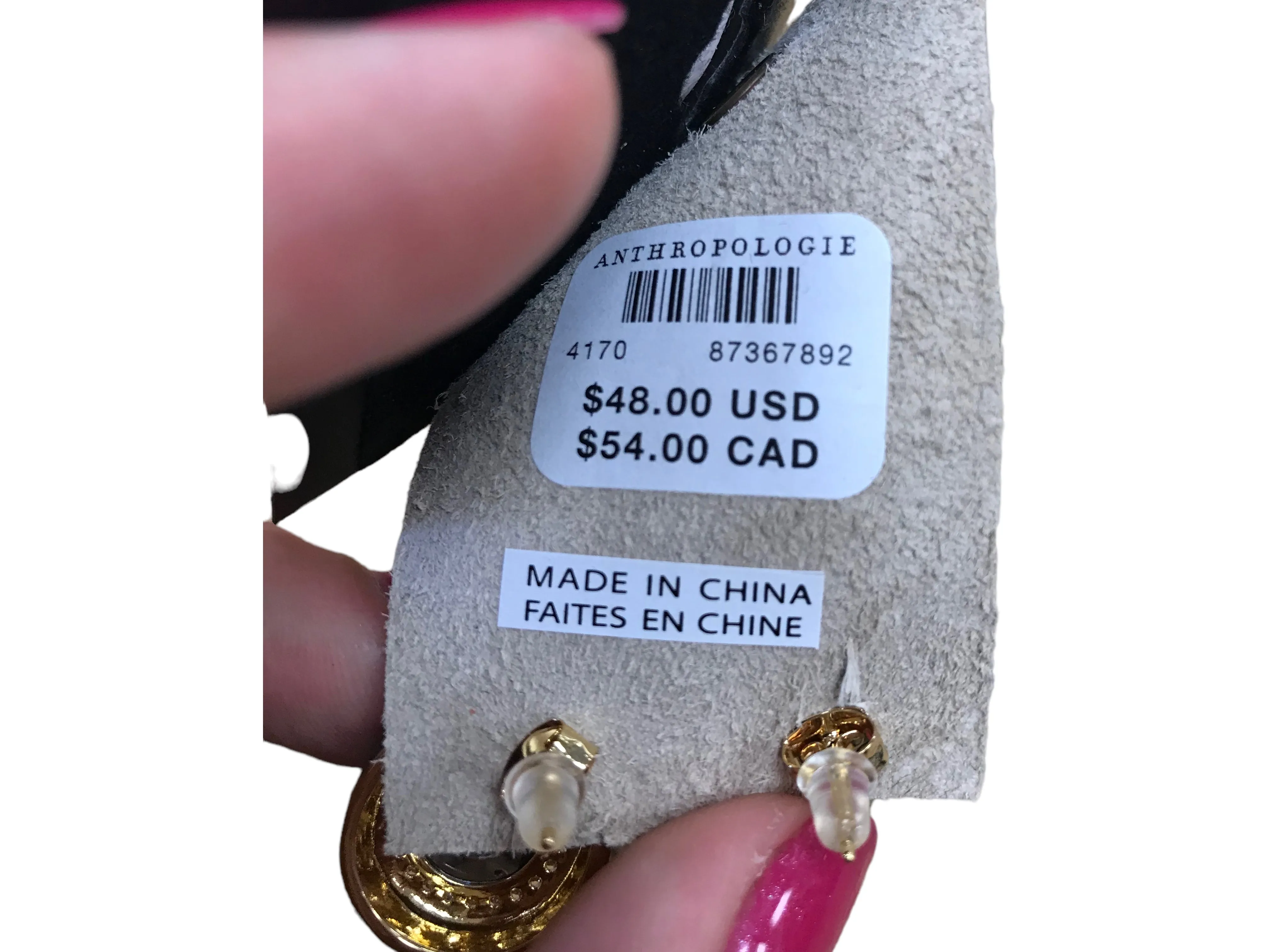 Earrings Dangle/drop By Anthropologie