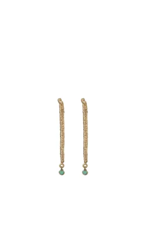 Emerald Drop Earrings