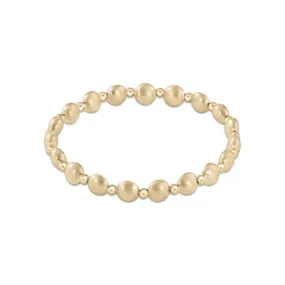 enewton honesty gold grateful pattern 6mm bead bracelet
