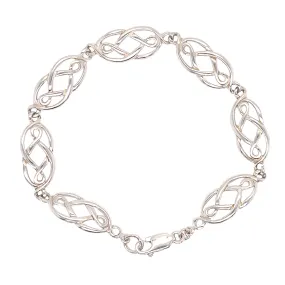 Fancy Silver Bracelet