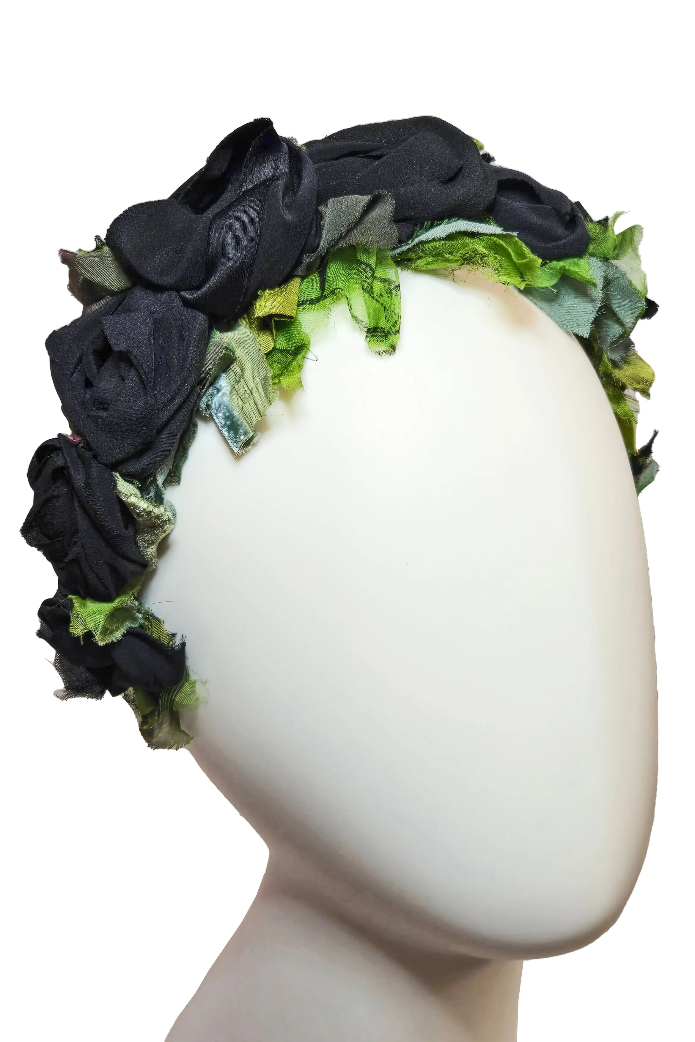 Flower Headband - Black