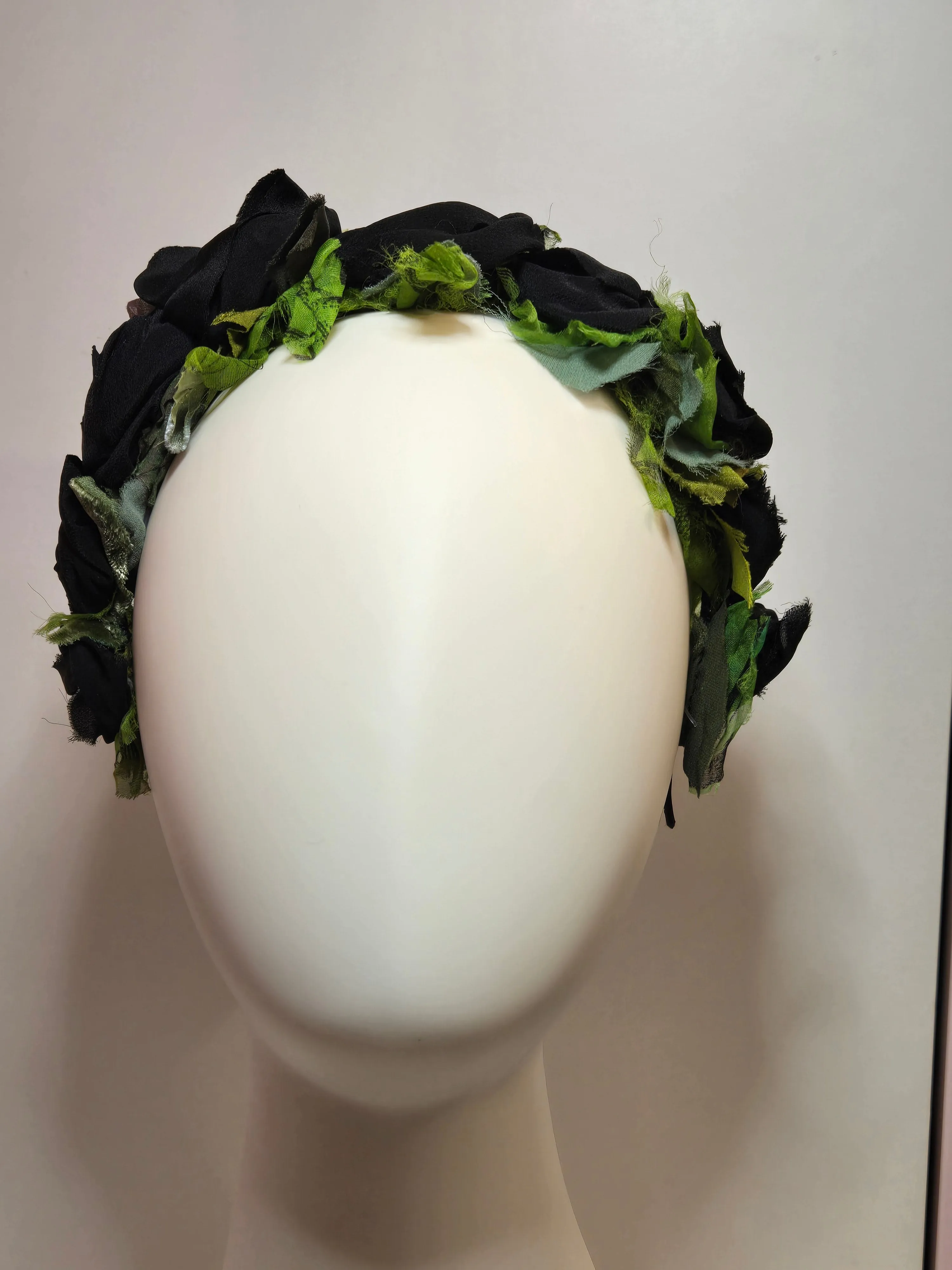 Flower Headband - Black