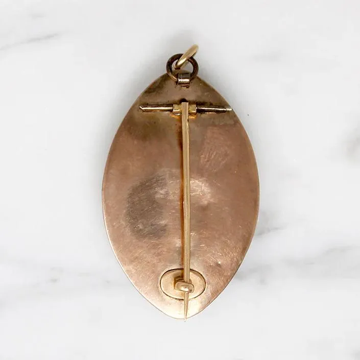 Georgian French Amatory Jewel in Rose Gold