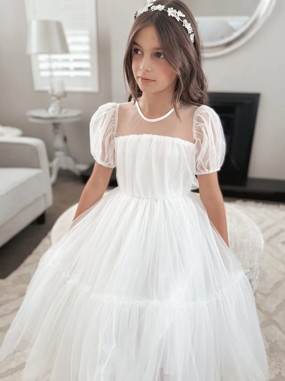 Gwendoline Girls Diamante Headpiece