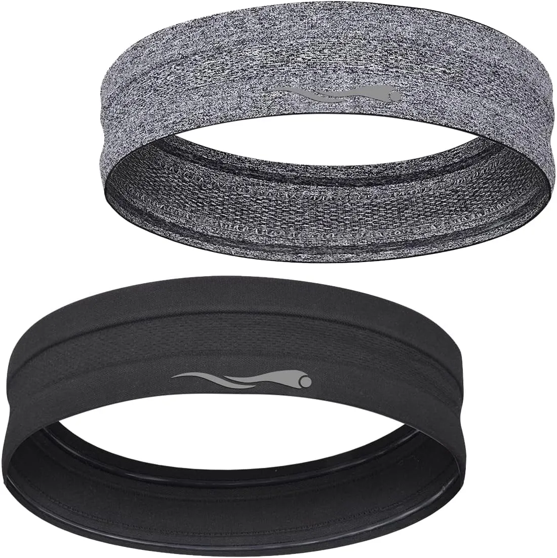 Headbands Sweatbands for Women MenSuper Absorbent Sports Headband  Nonslip Stretchy Sweat Bands Headbands Soft Workout Head Bands Hairband Sweatband for Fitness Exercise