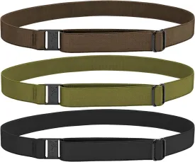Hipsy Women's Wide Elastic & Adjustable Running Headband Multi 3-Pack