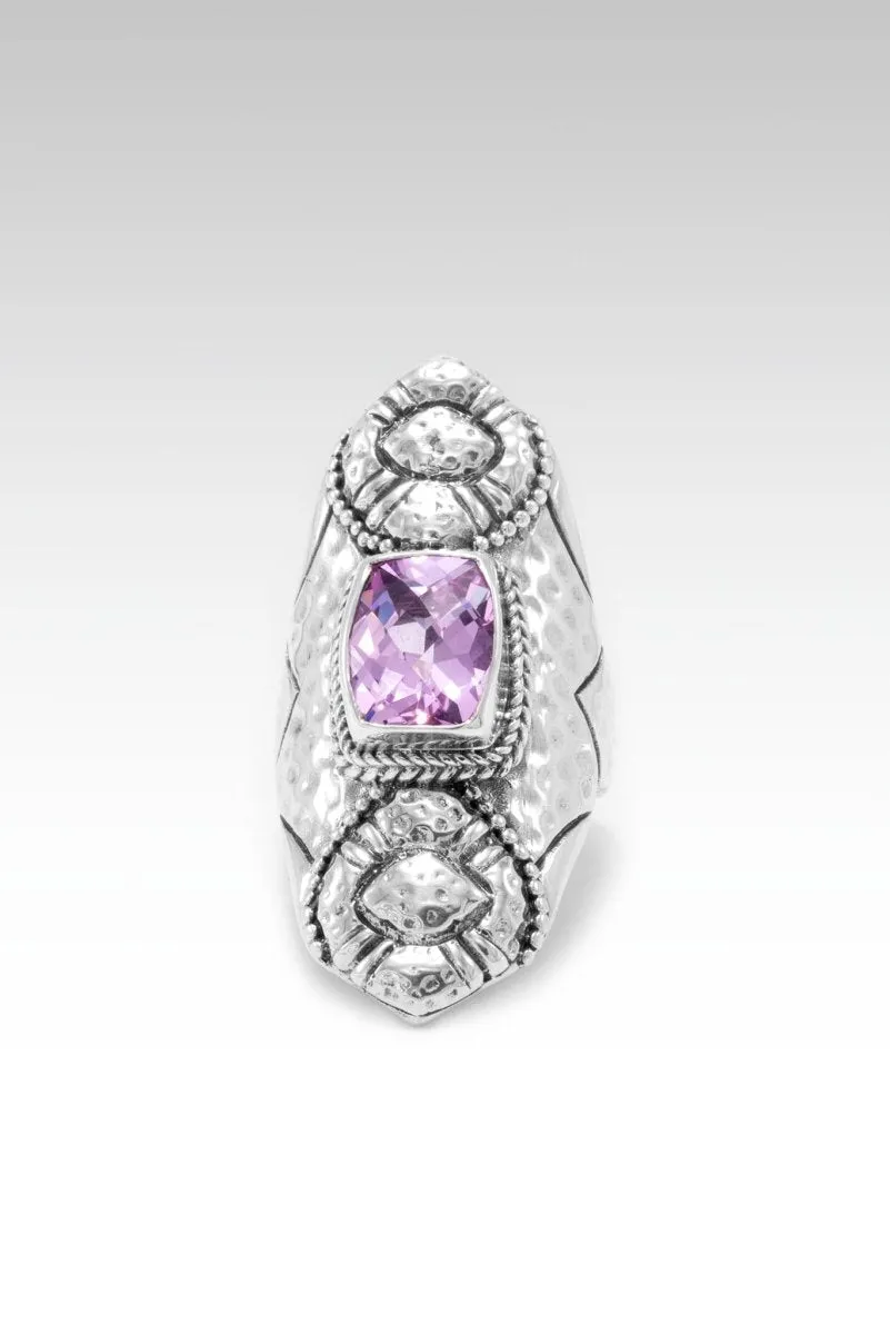 Inner Calm Ring™ in Light Pink Lab Created Sapphire