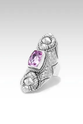 Inner Calm Ring™ in Light Pink Lab Created Sapphire