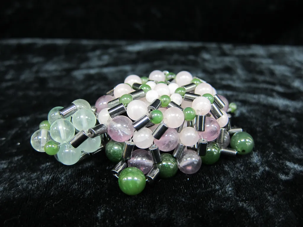 JADE TURTLE, BEADED