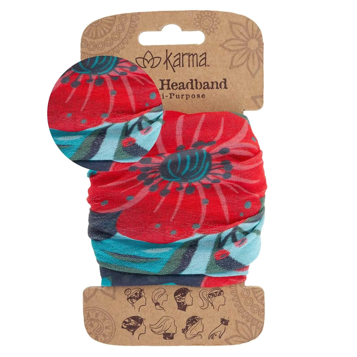 Karma Gifts Wide Headband, Butterfly