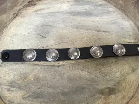 Leather and Buffalo Nickel Snap Cuff Bracelets