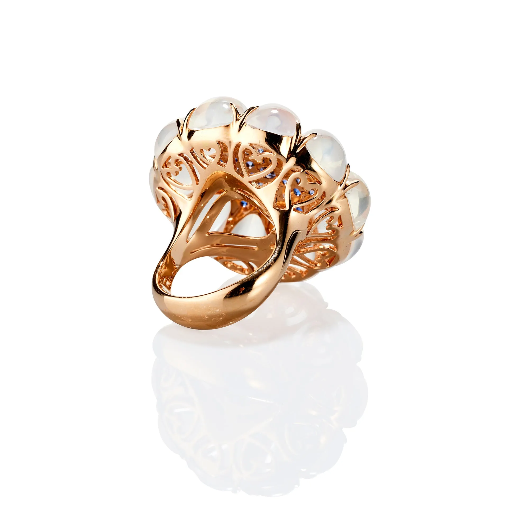 Moon & Star Ring
