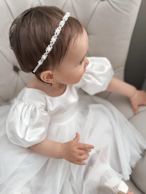 Nova Girls Pearl & Diamnate Headband