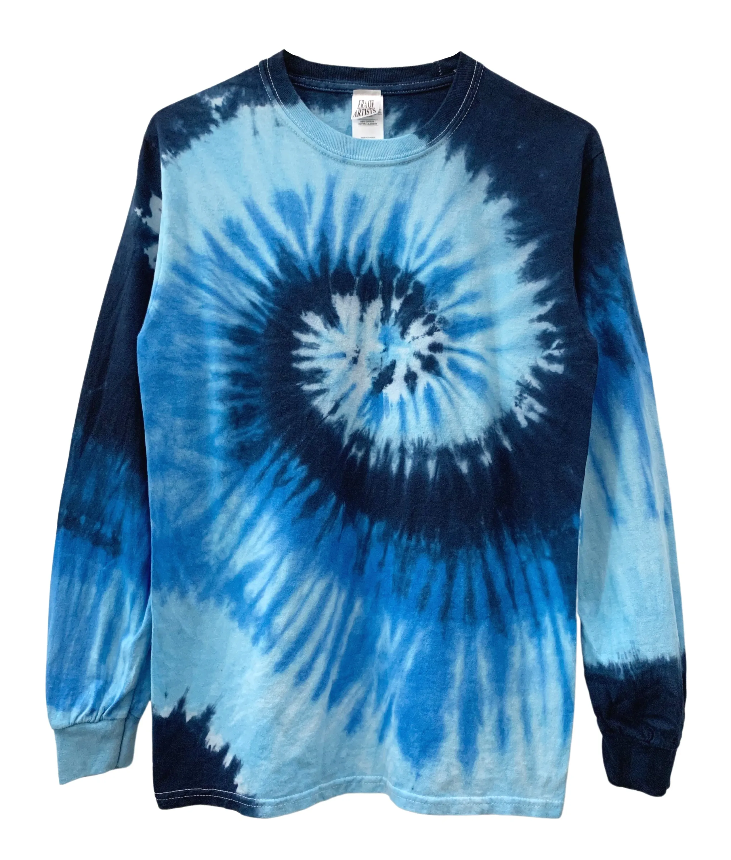 Ocean Tie-Dye Long Sleeve Unisex Tee