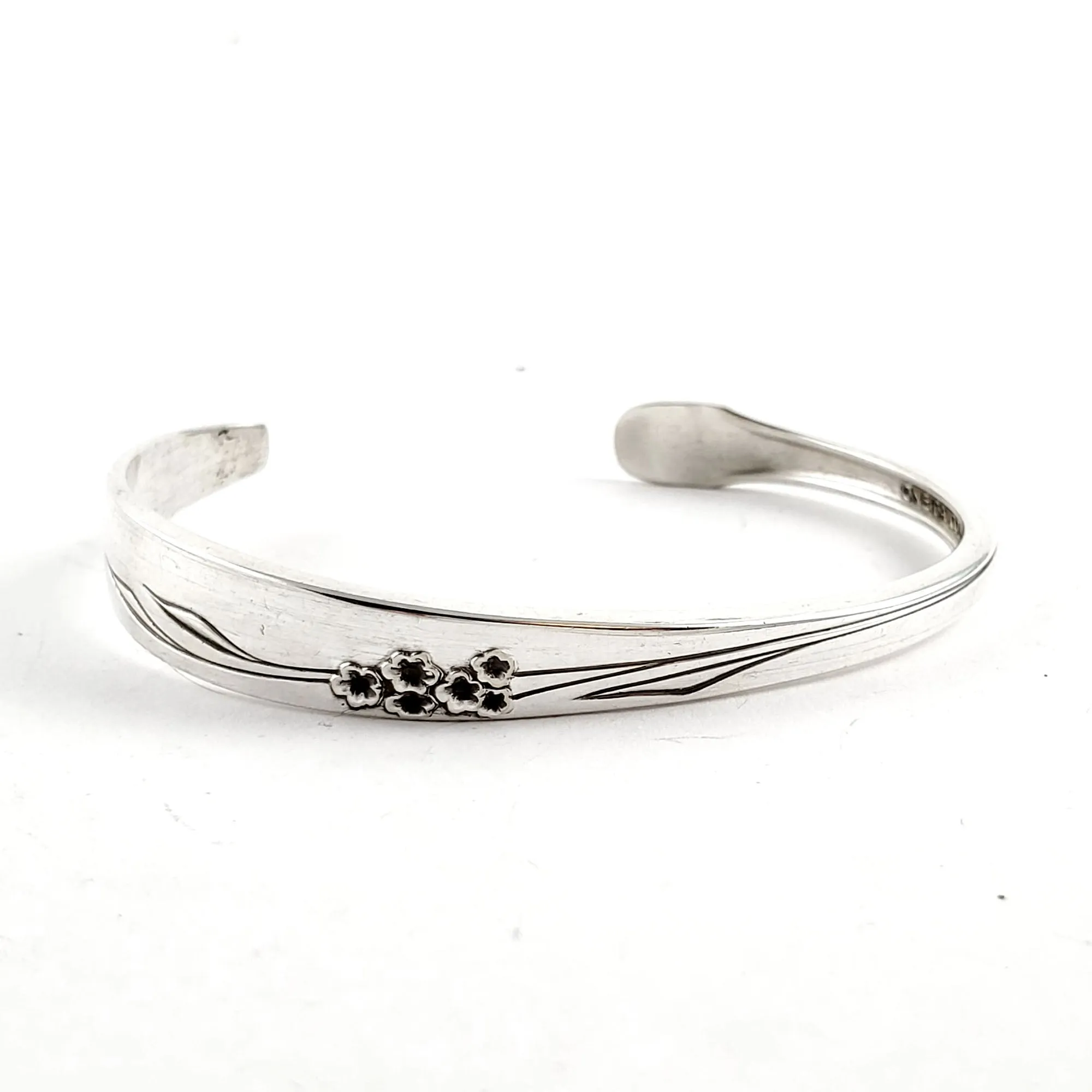 Oneida Gentle Rose Thin Spoon Bangle