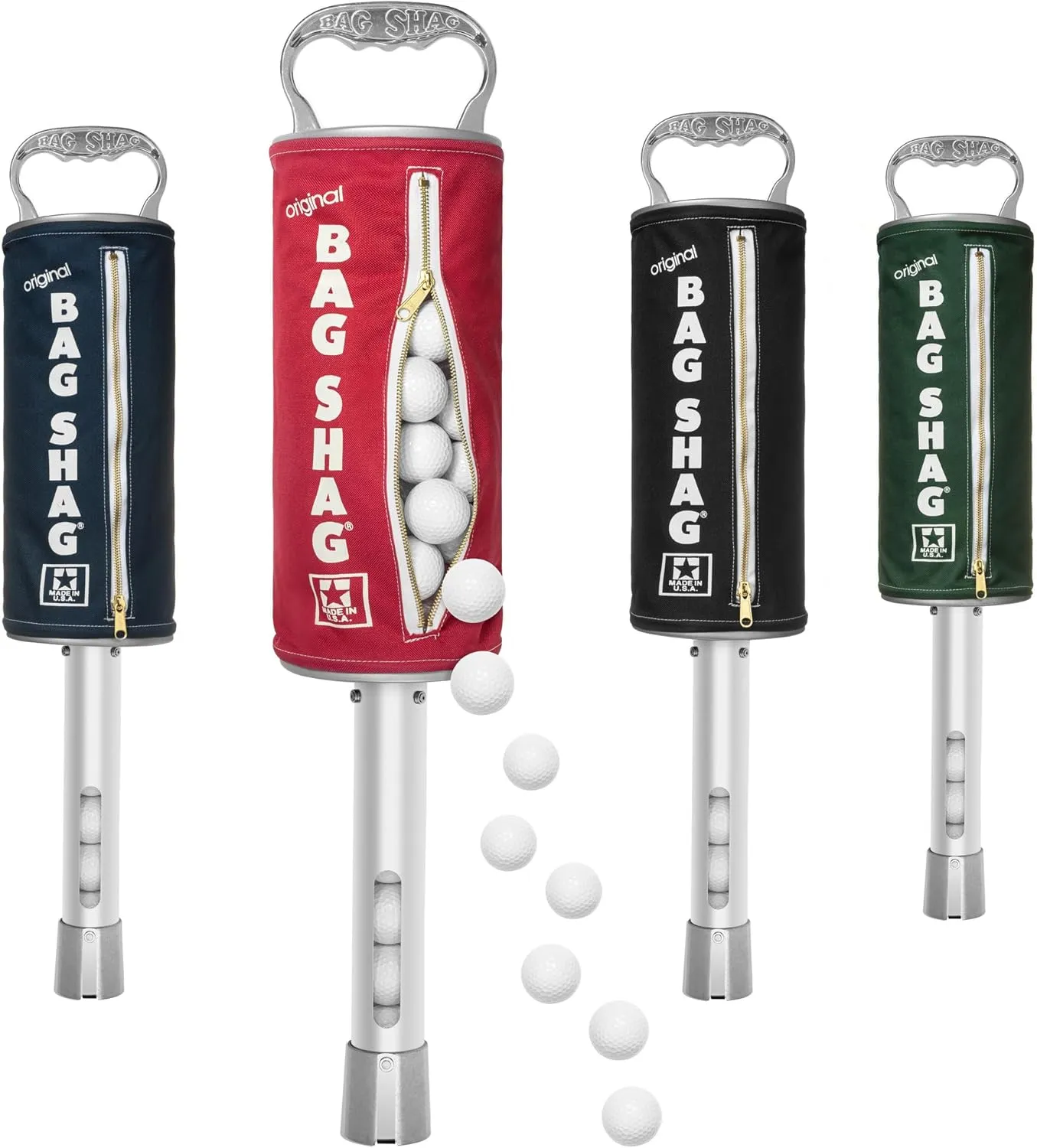 Original Shag Bag Practice and Range Golf Ball Shagger Made in the USA