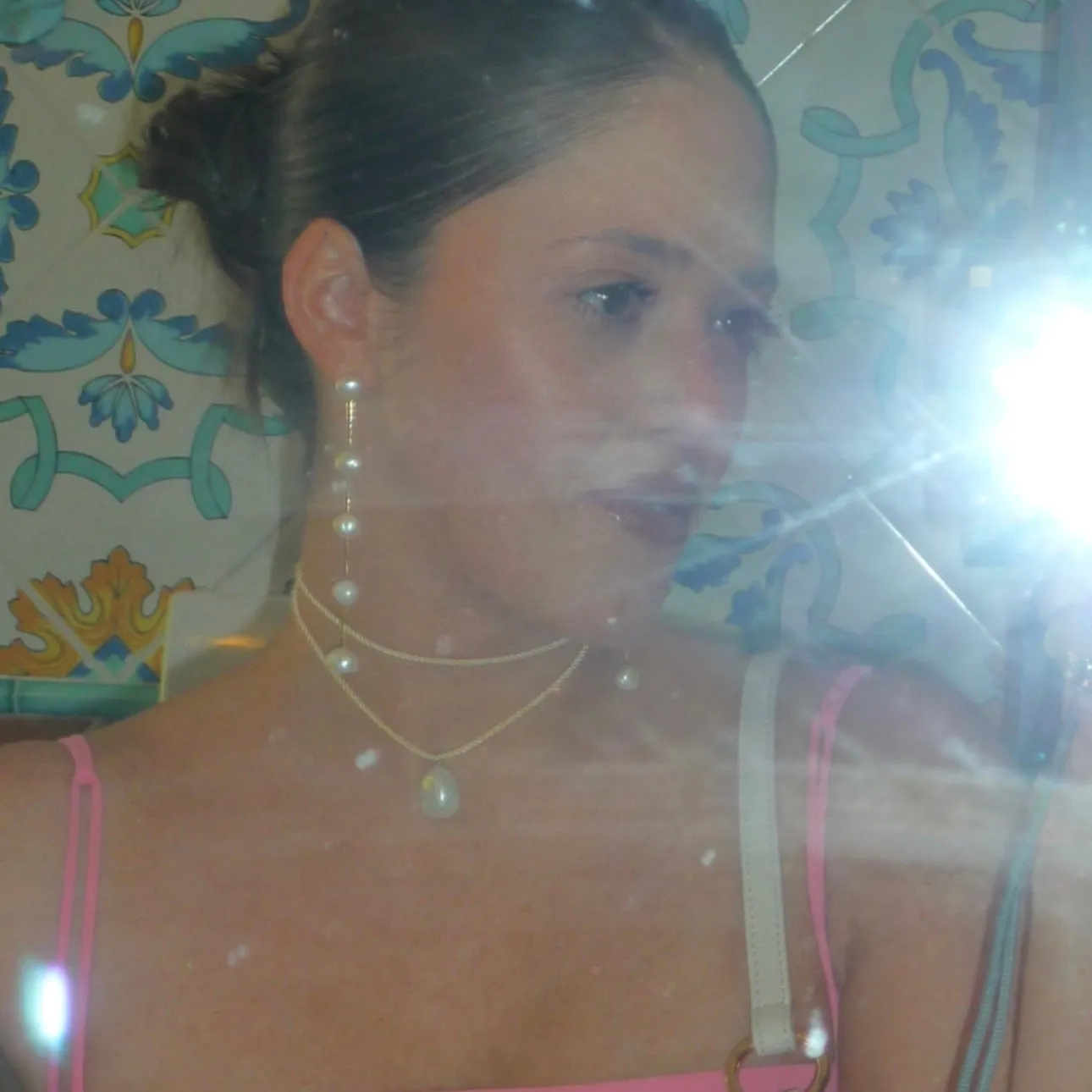 Santa Monica Choker in Cream