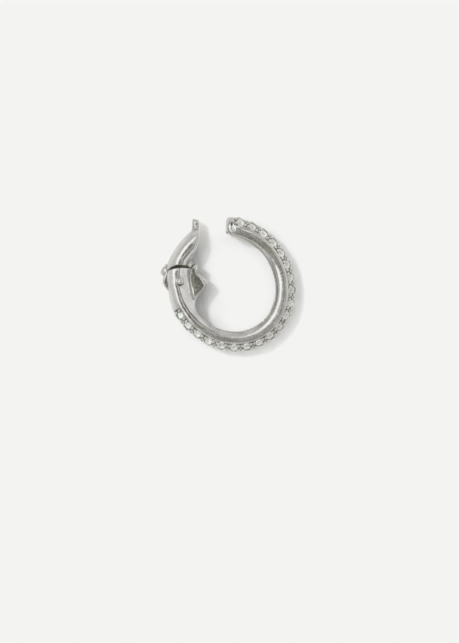 Stoned Ear Cuff Mini | White