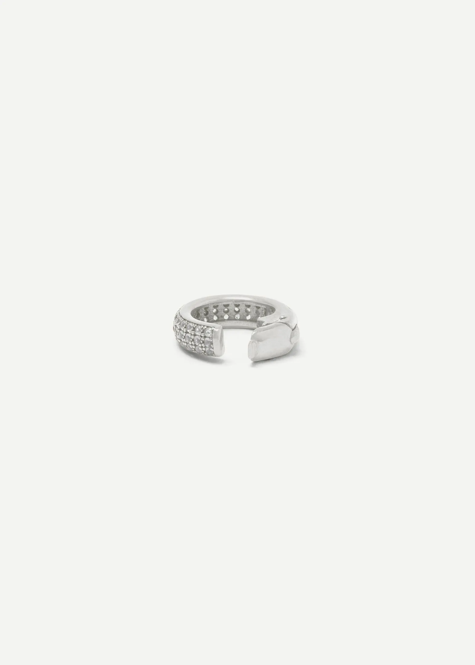 Stoned Ear Cuff Mini | White