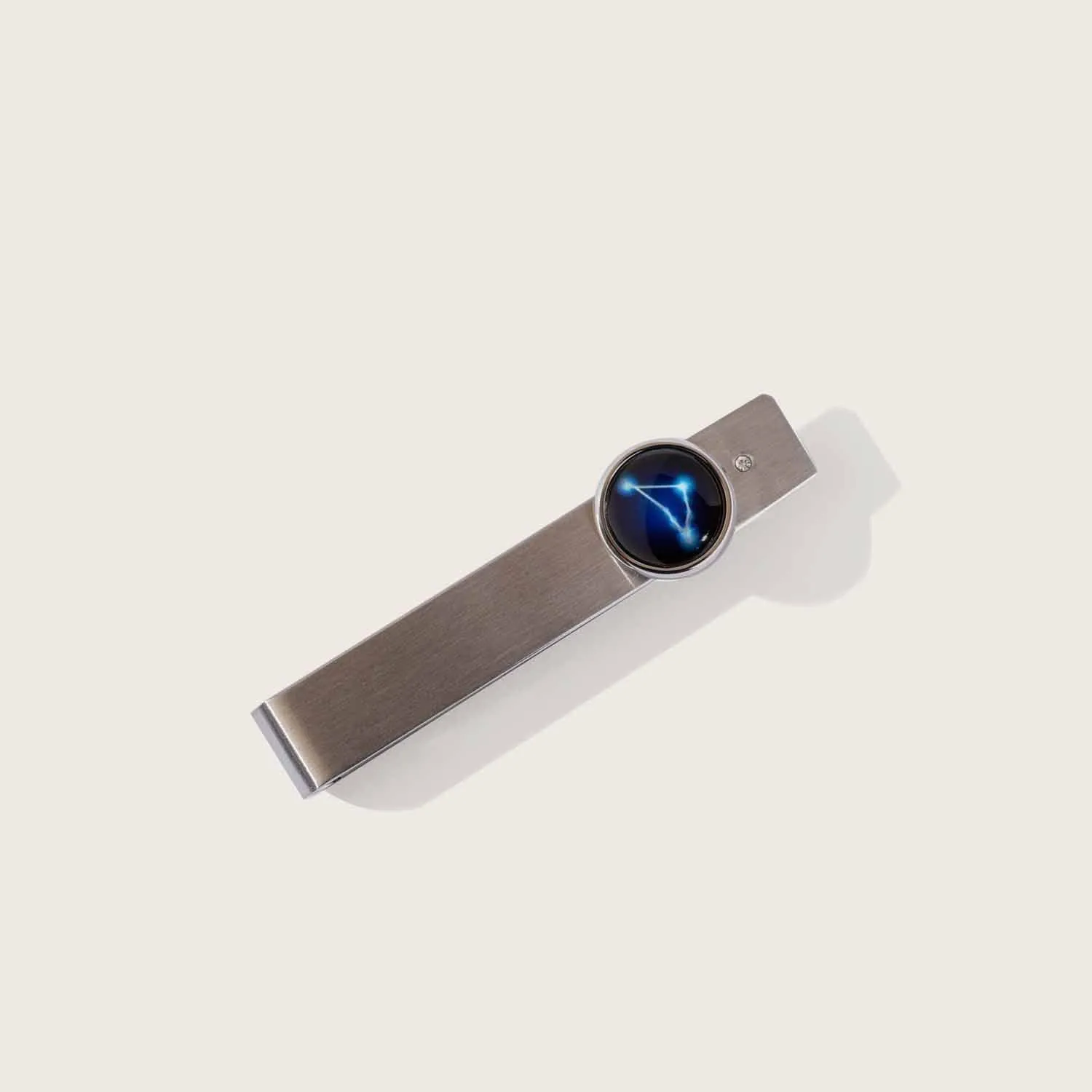 The Astral Tie Bar in Stainless Steel