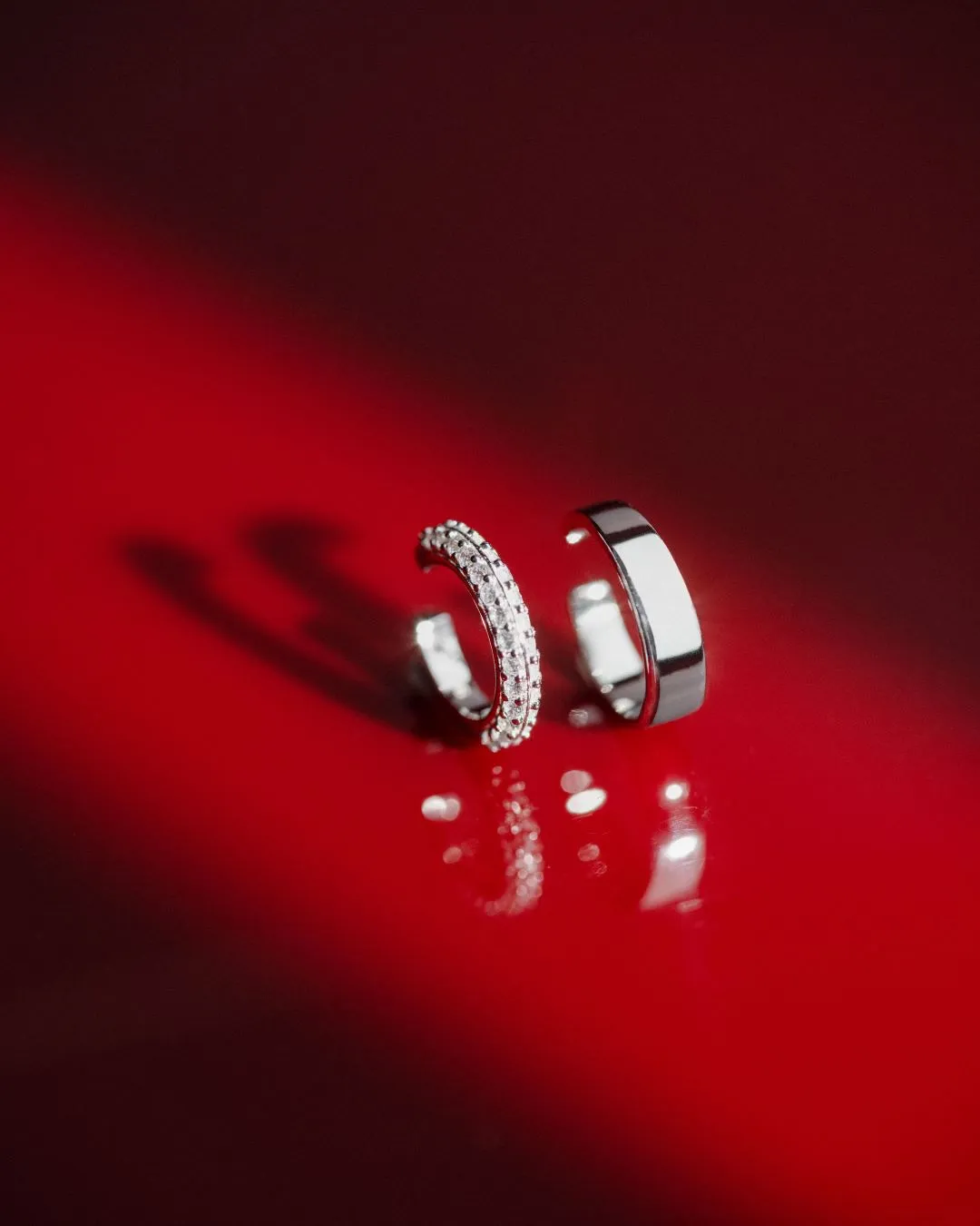The Go-To Mixed ear cuff set - sterling silver