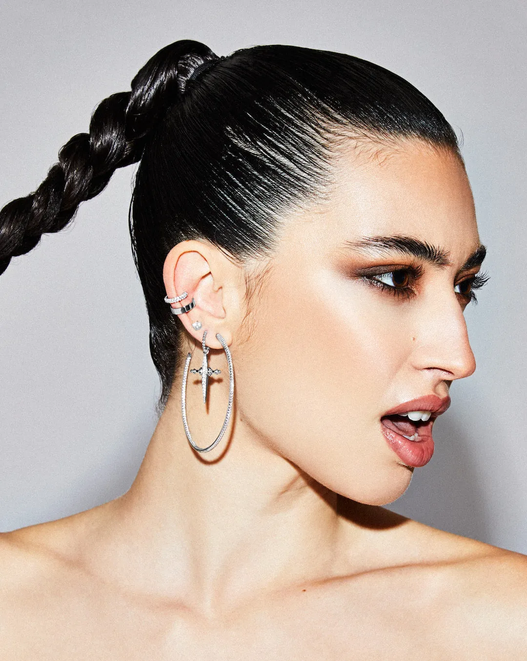 The Go-To Mixed ear cuff set - sterling silver