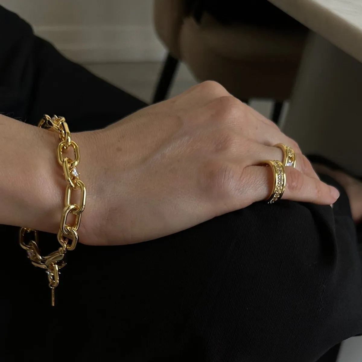THE LINK CHUNKY BRACELET