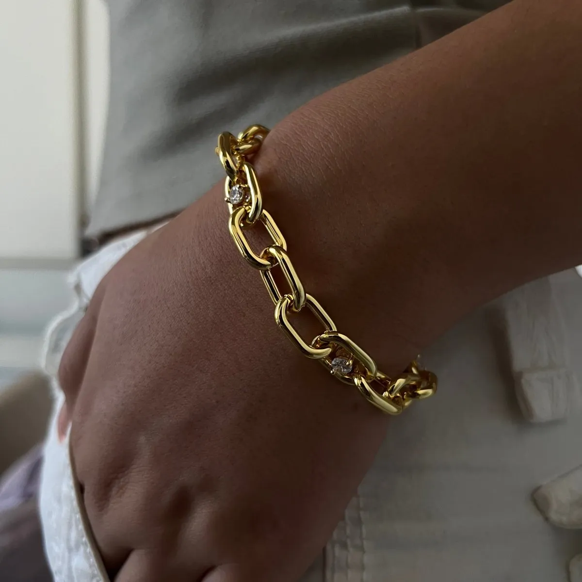 THE LINK CHUNKY BRACELET