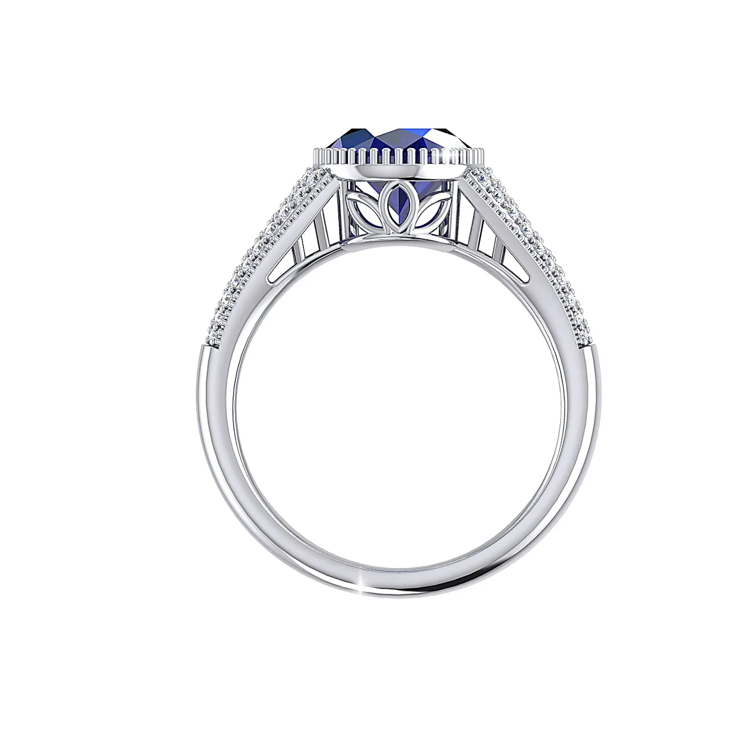 THE SAGACIOUS SAPPHIRE RING