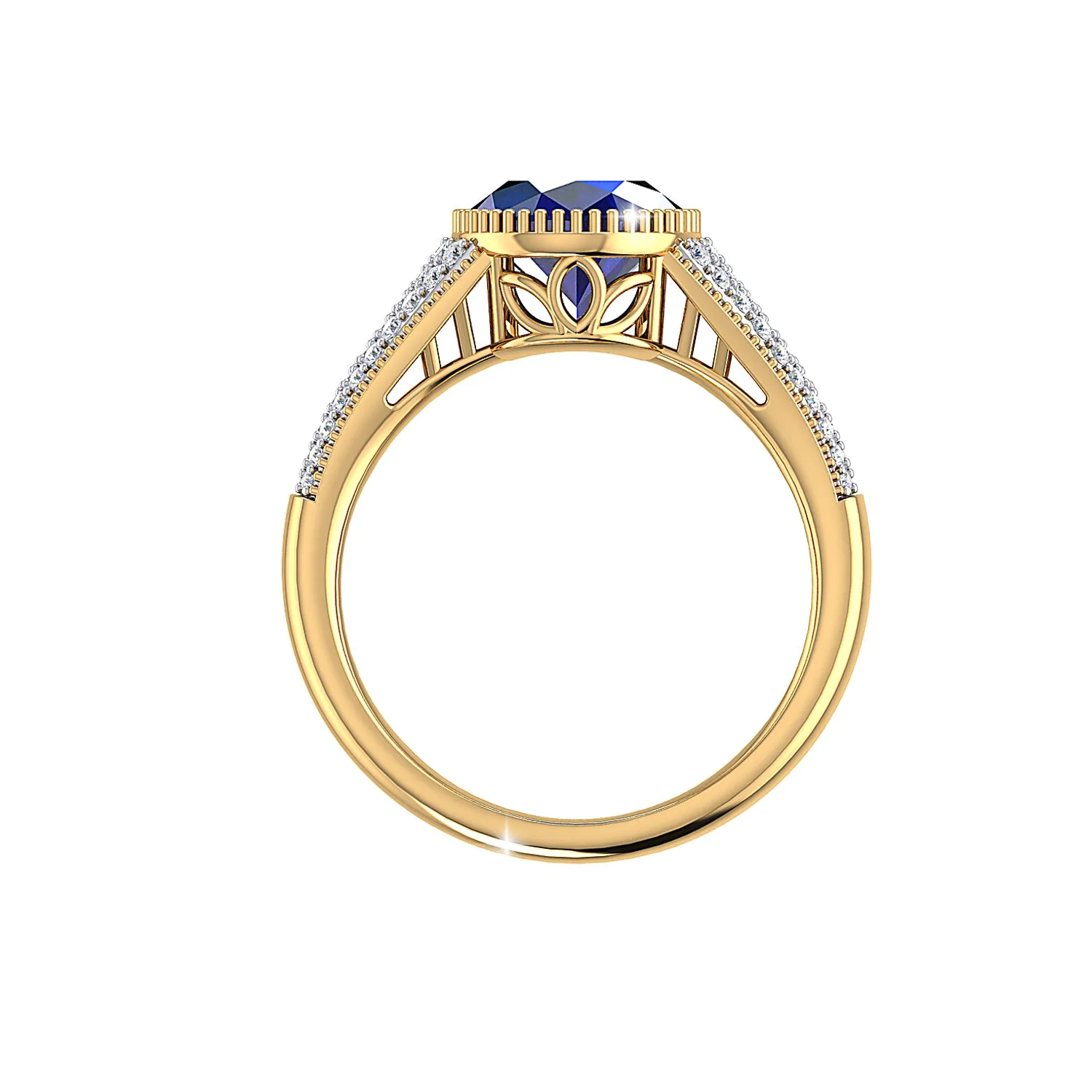 THE SAGACIOUS SAPPHIRE RING